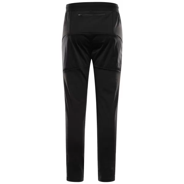  Pánské softshellové kalhoty ALPINE PRO ABAR 2 BLACK 