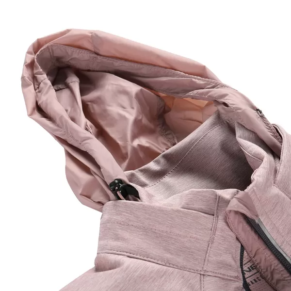  Dámská softshellová bunda-vesta ALPINE PRO SPERTA 2 PALE MAUVE 