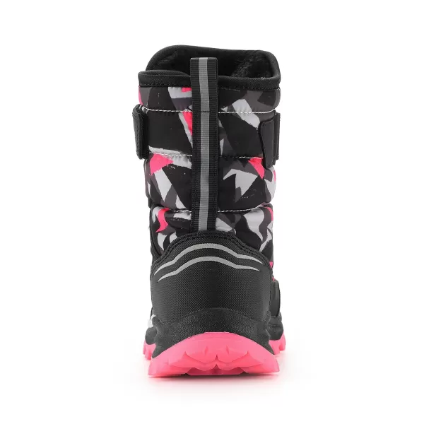  Dětské zimní sněhule ALPINE PRO BERNO NEON PINK 