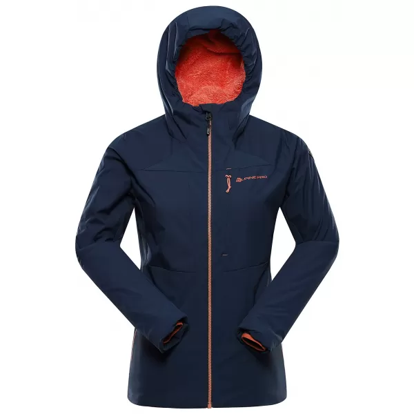  Dámská outdoorová bunda ALPINE PRO TEMUNA MOONLIT OCEAN 