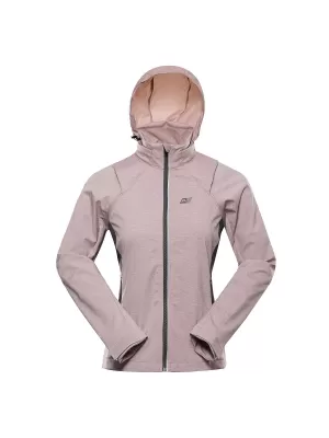 Dámská softshellová bunda-vesta ALPINE PRO SPERTA 2 PALE MAUVE