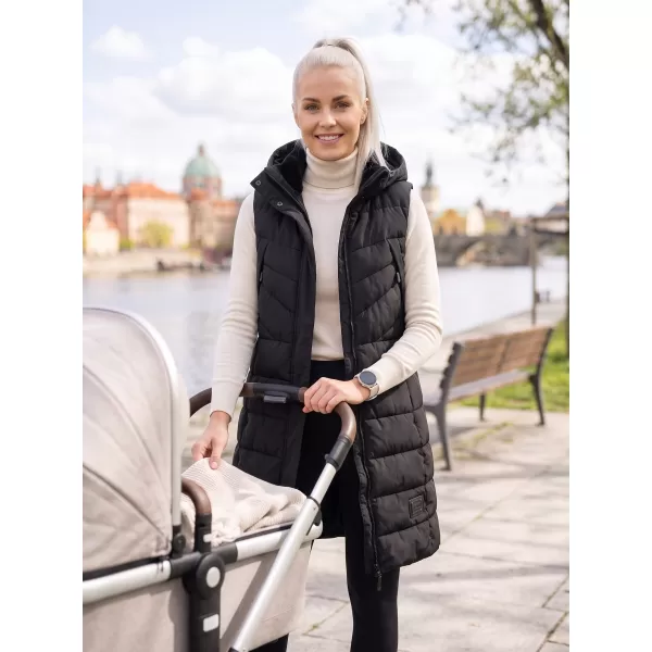  Dámská hřejivá vesta ALPINE PRO HERDA 3 BLACK 