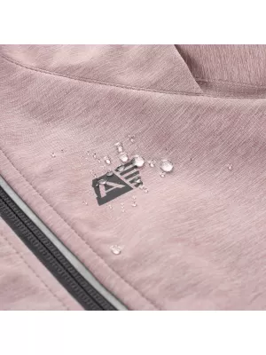 Dámská softshellová bunda-vesta ALPINE PRO SPERTA 2 PALE MAUVE