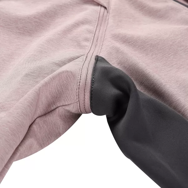  Dámská softshellová bunda-vesta ALPINE PRO SPERTA 2 PALE MAUVE 