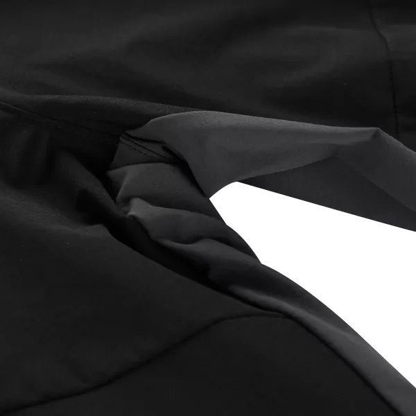  Dámské softshellové kalhoty ALPINE PRO AKANA 3 BLACK 
