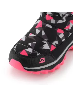 Dětské zimní sněhule ALPINE PRO BERNO NEON PINK