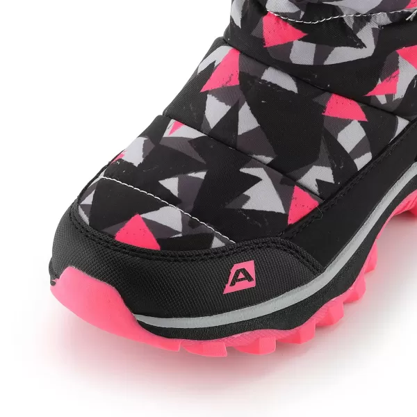  Dětské zimní sněhule ALPINE PRO BERNO NEON PINK 