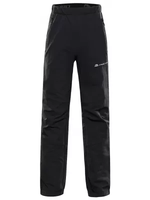 Dětské softshellové kalhoty ALPINE PRO HURFO 2 DARK TRUE GRAY