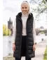 Dámská hřejivá vesta ALPINE PRO HERDA 3 BLACK