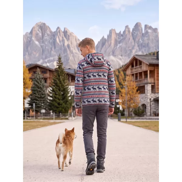  Dětský hřejivý svetr ALPINE PRO NORESO HIGH RISE VARIANTA PB 