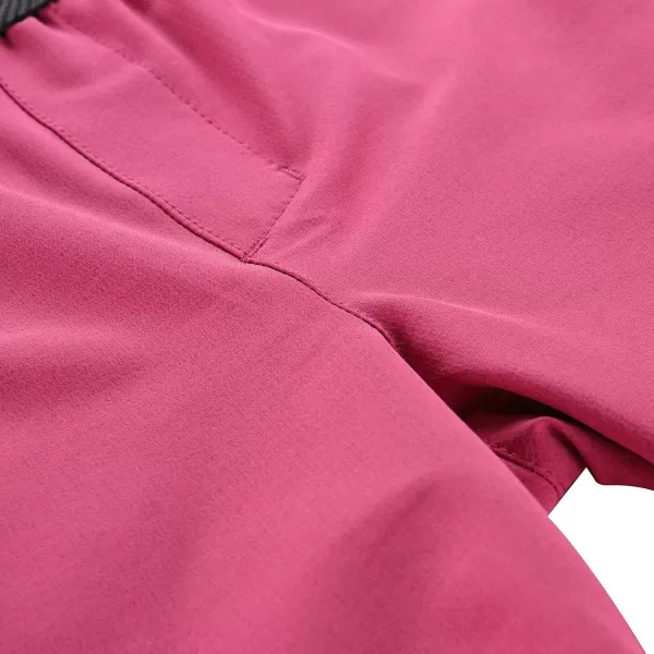  Dětské kraťasy ALPINE PRO ZAMBO 3 FUCHSIA RED 