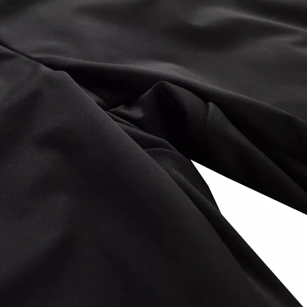  Pánské softshellové kalhoty ALPINE PRO ABAR 2 BLACK 