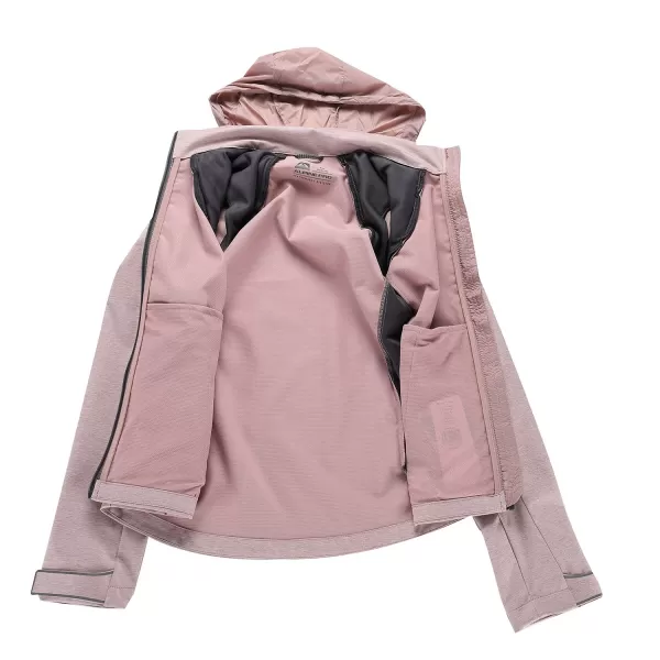  Dámská softshellová bunda-vesta ALPINE PRO SPERTA 2 PALE MAUVE 