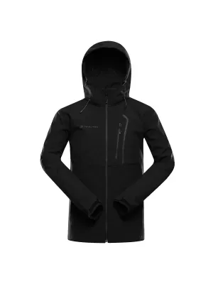 Pánská softshellová bunda ALPINE PRO GEDER BLACK