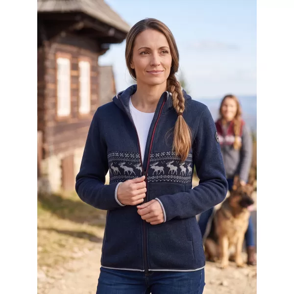  Dámský hřejivý svetr ALPINE PRO NORESA MOONLIT OCEAN VARIANTA PA 