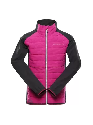 Dětská bunda ALPINE PRO GERLO FUCHSIA RED