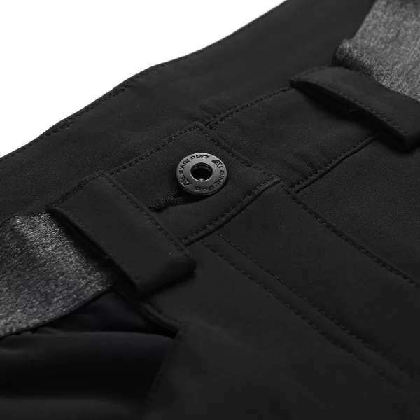  Dámské capri kalhoty ALPINE PRO WEDERA 2 BLACK 