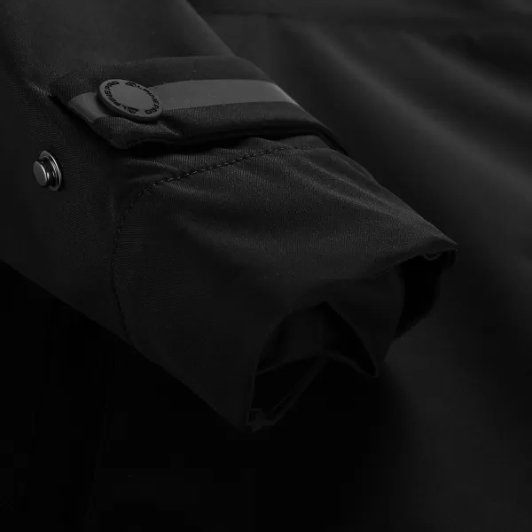  Pánský nepromokavý kabát ALPINE PRO PERFET 2 BLACK 