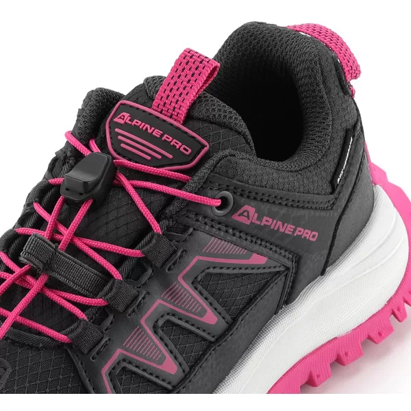  Dětské outdoorové boty ALPINE PRO GERNO DARK TRUE GRAY 