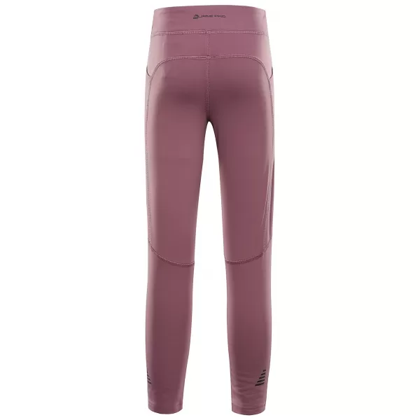  Dětské legíny ALPINE PRO GEMSO GRAPE NECTAR 