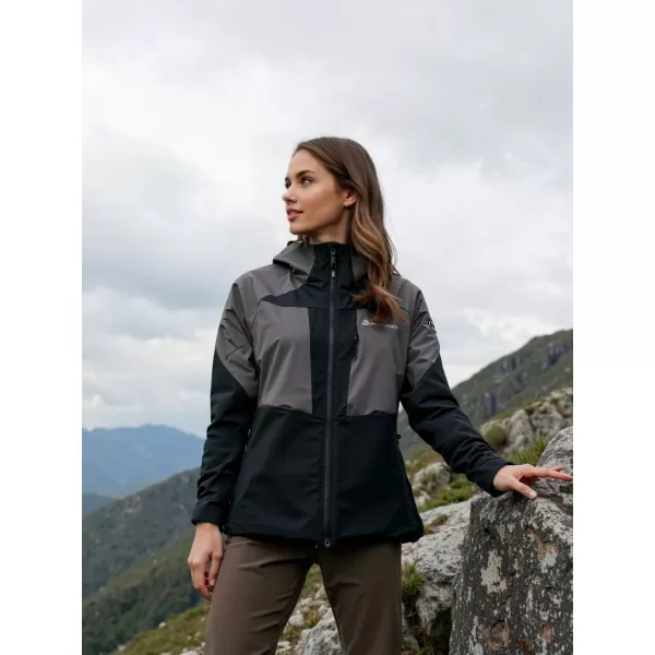  Dámská outdoorová bunda ALPINE PRO TEMUNA BLACK 
