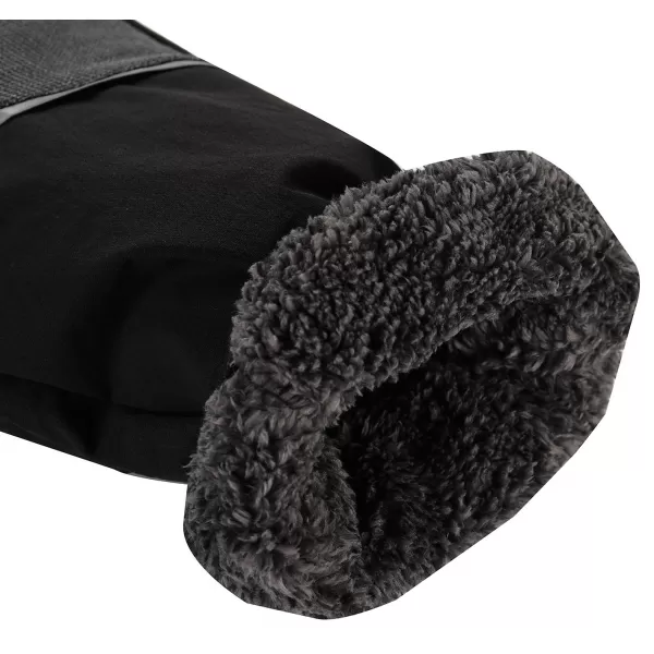  Dětské hřejivé softshellové kalhoty ALPINE PRO HERGO BLACK 