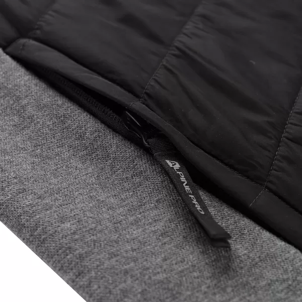  Pánská mikina ALPINE PRO JORW 2 BLACK 