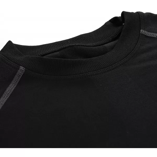  Dětské funkční triko ALPINE PRO AMBOSO BLACK 