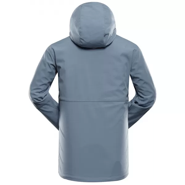  Pánská softshellová bunda ALPINE PRO HOOR 2 ASHLEY BLUE 