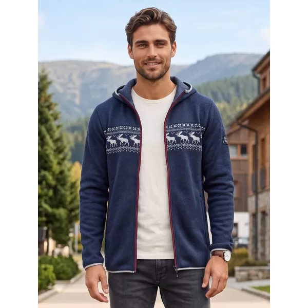  Pánský hřejivý svetr ALPINE PRO NORES MOONLIT OCEAN VARIANTA PA 
