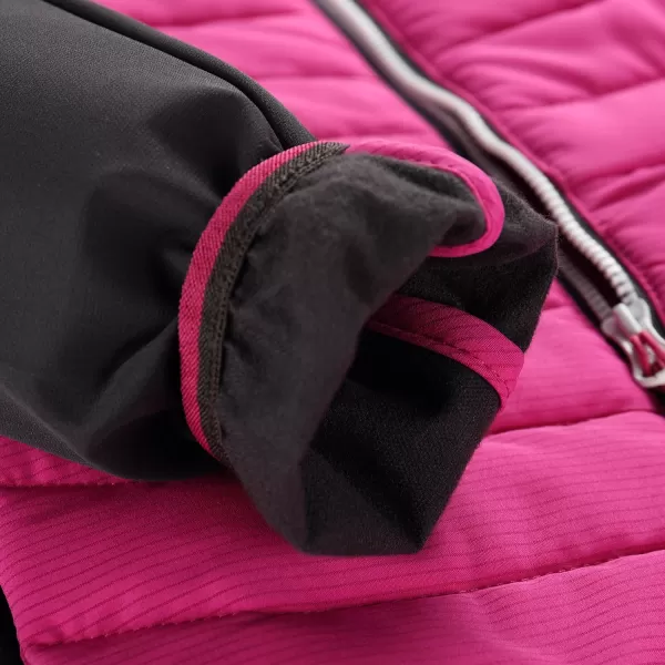  Dětská bunda ALPINE PRO GERLO FUCHSIA RED 