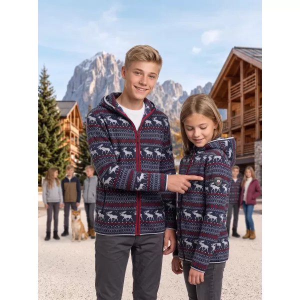  Dětský hřejivý svetr ALPINE PRO NORESO MOONLIT OCEAN VARIANTA PB 