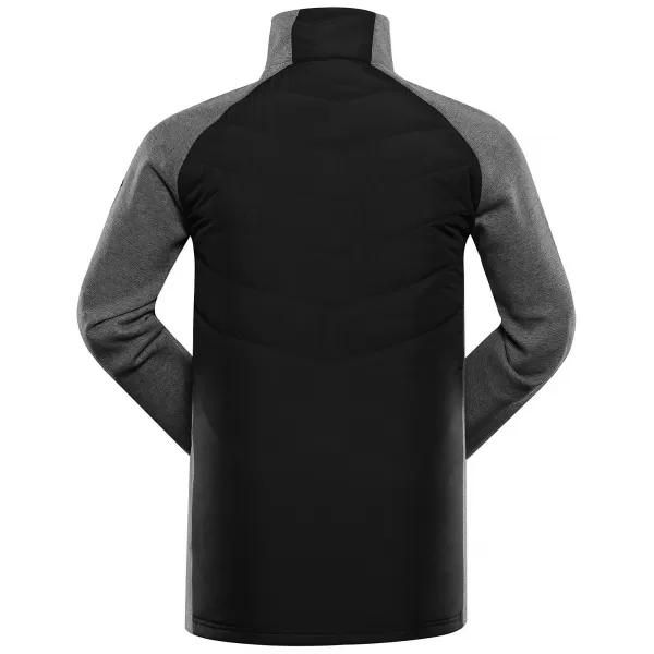  Pánská mikina ALPINE PRO JORW 2 BLACK 