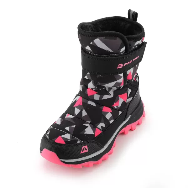  Dětské zimní sněhule ALPINE PRO BERNO NEON PINK 