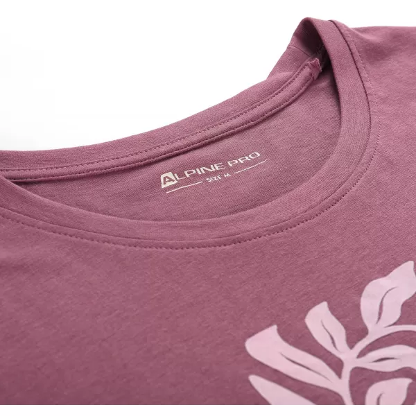  Dámské outdoorové triko ALPINE PRO NOGERA 2 GRAPE NECTAR VARIANTA PB 