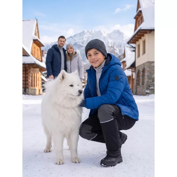  Dětské hřejivé softshellové kalhoty ALPINE PRO HERGO BLACK 