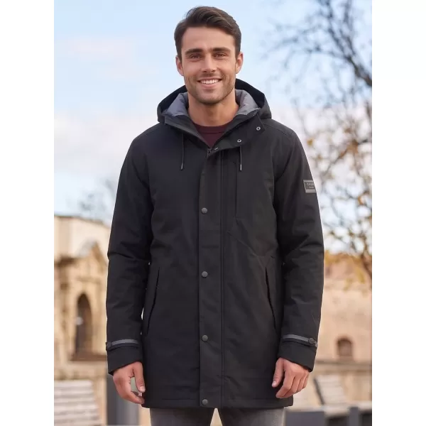  Pánský nepromokavý kabát ALPINE PRO PERFET 2 BLACK 
