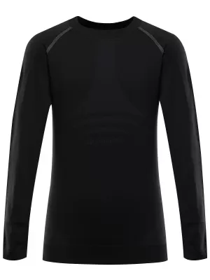 Dětské funkční triko ALPINE PRO AMBOSO BLACK
