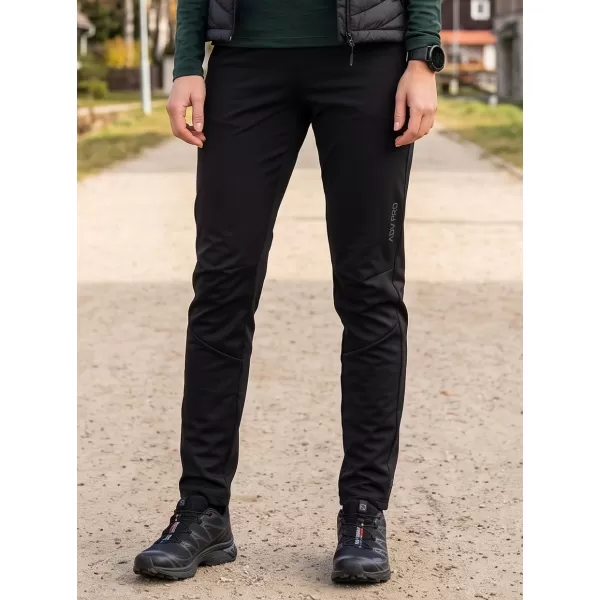  Dámské softshellové kalhoty ALPINE PRO ABARA 2 BLACK 