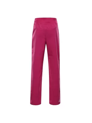 Dětské softshellové kalhoty ALPINE PRO ZORTO 2 FUCHSIA RED