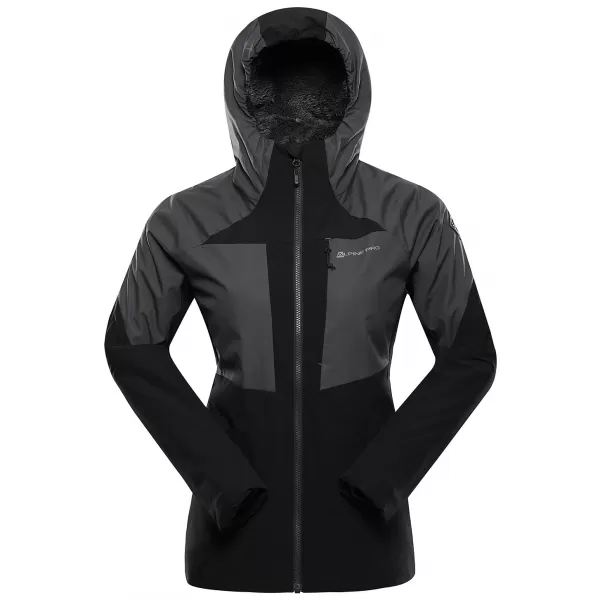  Dámská outdoorová bunda ALPINE PRO TEMUNA BLACK 