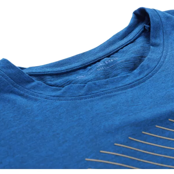  Pánské outdoorové triko ALPINE PRO NOGER 2 ELECTRIC BLUE LEMONADE VARIANTA PA 