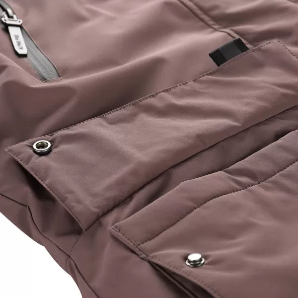  Dámská zimní bunda ALPINE PRO WERDA 3 PEPPERCORN 