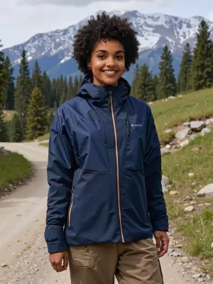 Dámská outdoorová bunda ALPINE PRO TEMUNA MOONLIT OCEAN