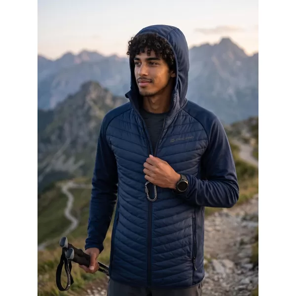  Pánská mikina ALPINE PRO NORN MOONLIT OCEAN 