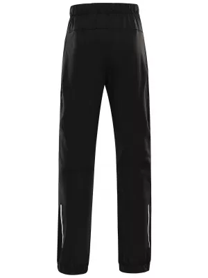 Dětské softshellové kalhoty ALPINE PRO HURFO 2 BLACK