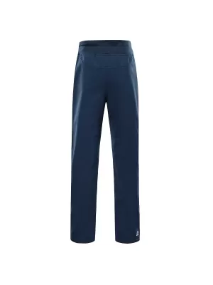 Dětské softshellové kalhoty ALPINE PRO ZORTO 2 BLUE WING TEAL