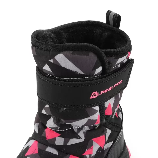  Dětské zimní sněhule ALPINE PRO BERNO NEON PINK 