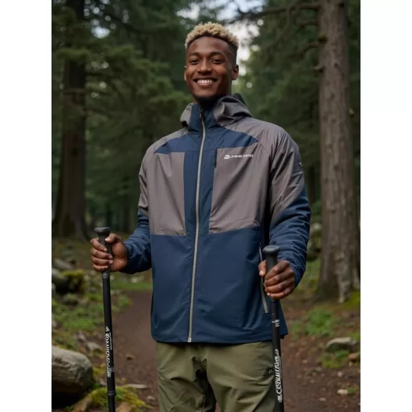  Pánská outdoorová bunda ALPINE PRO TEMUN MOONLIT OCEAN 