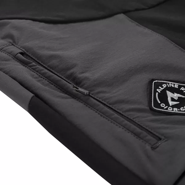  Dámské softshellové kalhoty ALPINE PRO AKANA 3 BLACK 